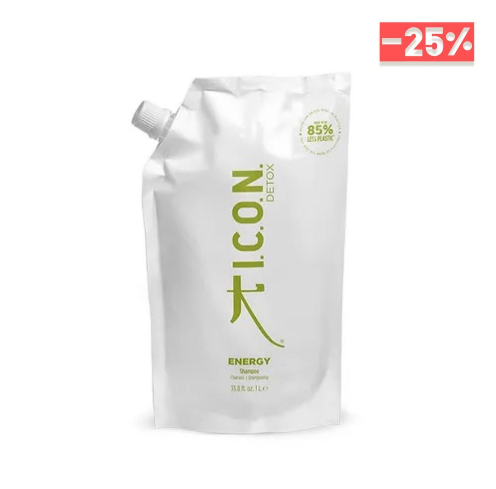 BOLSA REFILL SHAMPO DETOX ENERGY SIN BOTELLA DE ALUMINIO